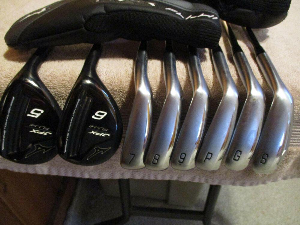 Mizuno JPX 921 Hot Metal 5.6 Fli-Hi 7-PW,GW,SW UST Recoil ESX 460 Regular RH