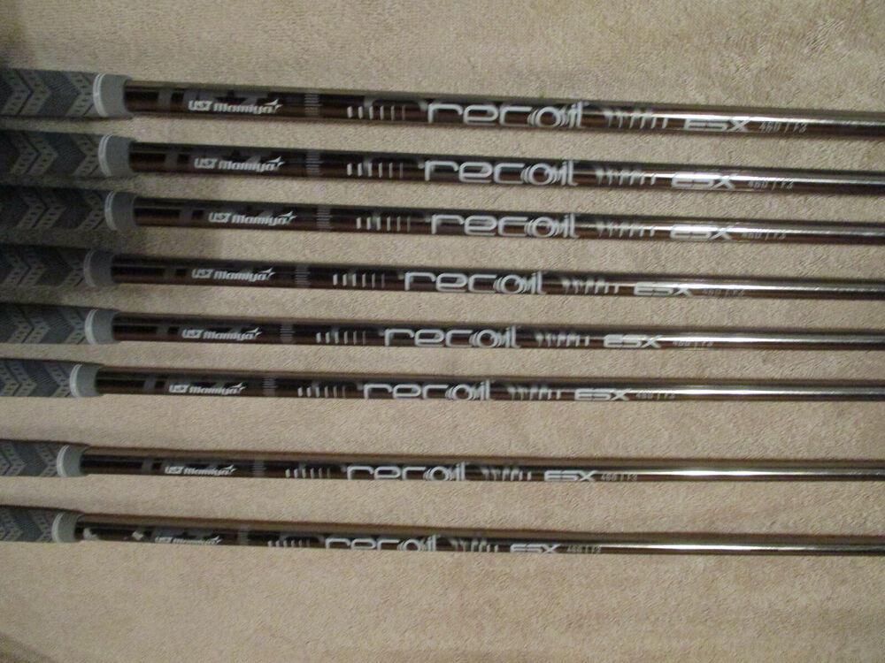 Mizuno JPX 921 Hot Metal 5.6 Fli-Hi 7-PW,GW,SW UST Recoil ESX 460 Regular RH