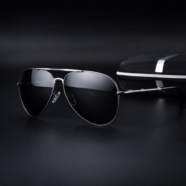 Sunglasses - 2021 Trend Aluminum Magnesium Men's Polarized Pilot Sunglasses
