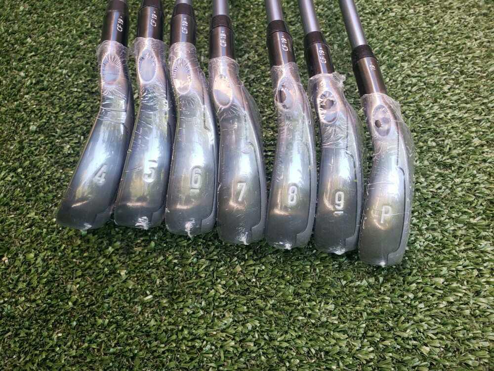 Callaway Big Bertha CF19 4-PW Iron Set, RH, Matrix Ozik Program F15 85 Stiff-NEW