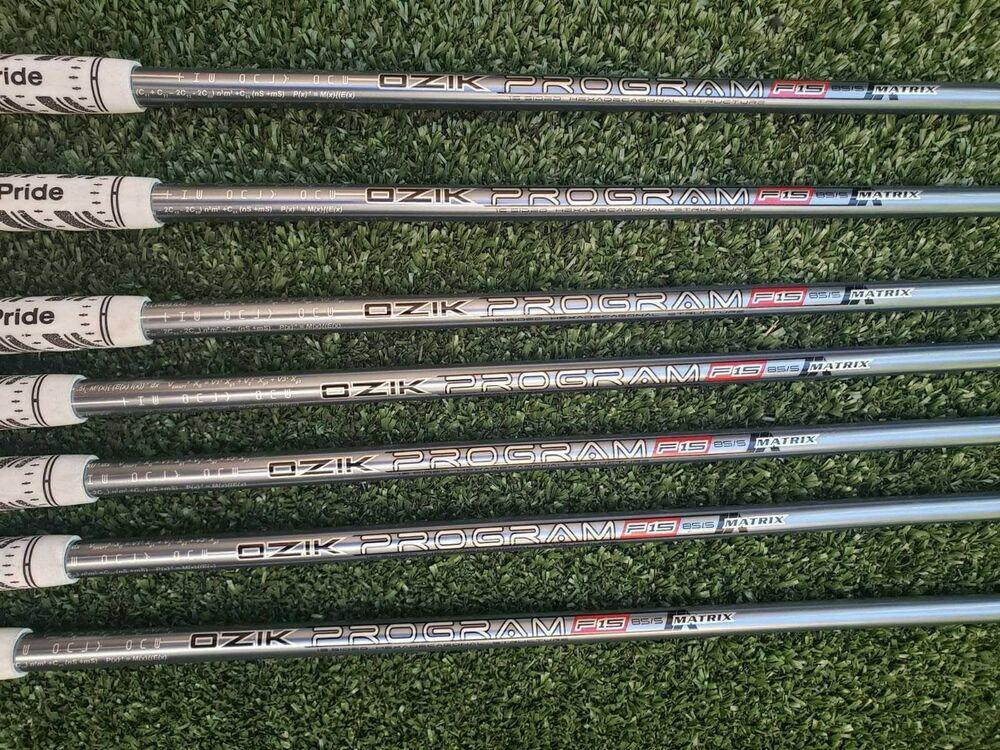 Callaway Big Bertha CF19 4-PW Iron Set, RH, Matrix Ozik Program F15 85 Stiff-NEW