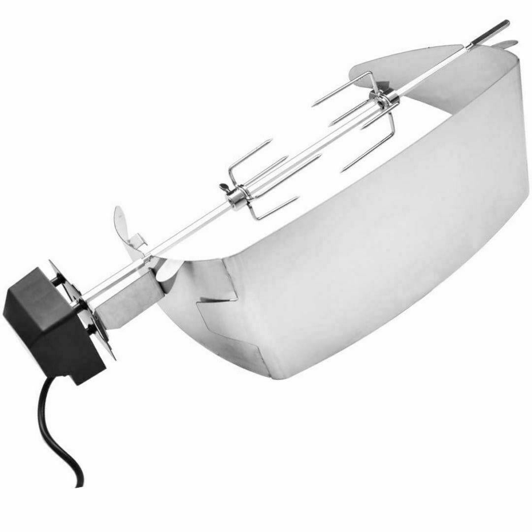Rotating Skewer Rotisserie kits For Q300 Q320 Q3000 Q3200 Series Gas Grill