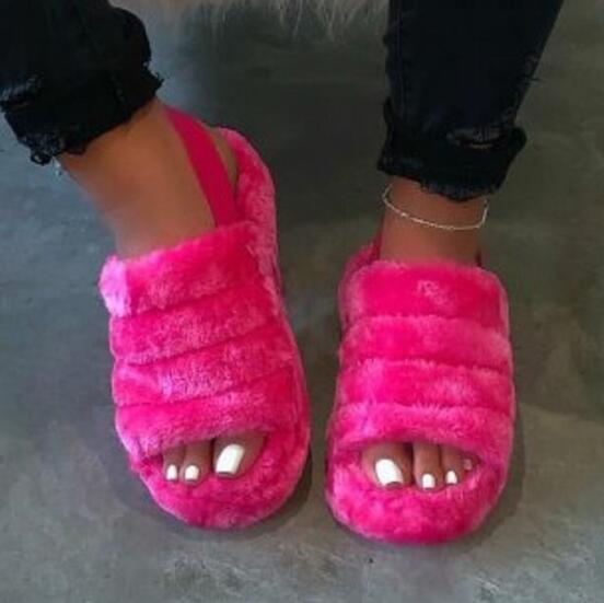 New Women ng Plush Slippers