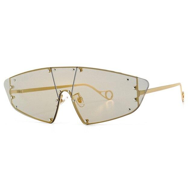 Sunglasses - Luxury Brand Vintage Rivet Sunglasses