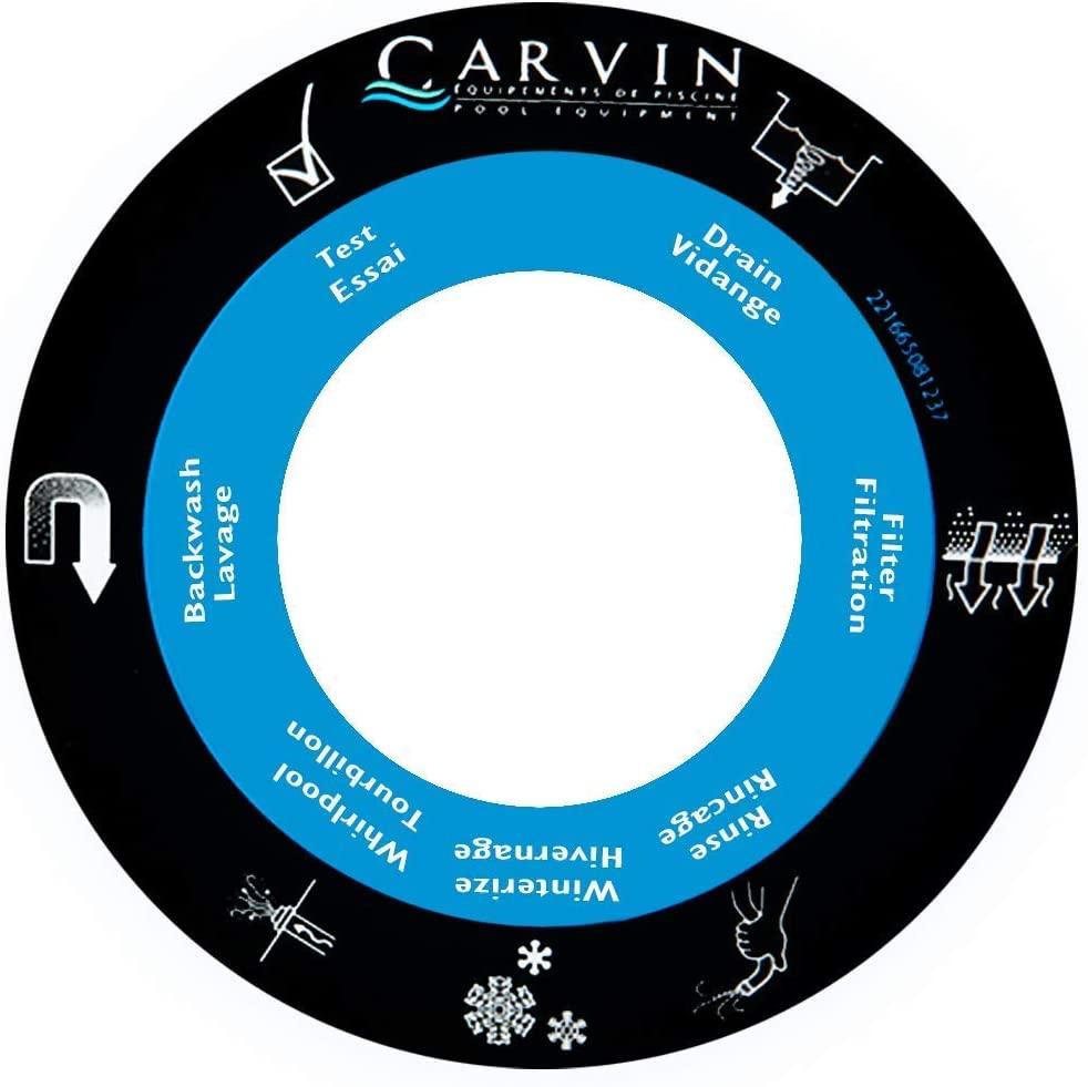 Carvin Laser 25" Inch In-Ground Swimming Pool Sand Filter w/7-Way Valve