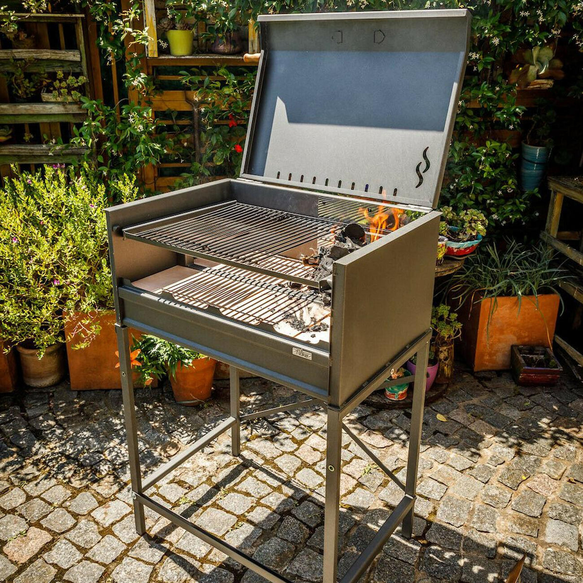 Nuke Pampa 30-inch Argentinian-Style Gaucho Outdoor Grill - PAMPA02