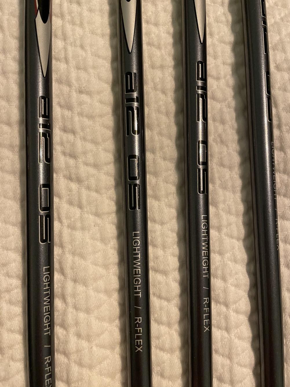 Used Men's Adams Right Handed Iron Set Regular Flex Graphite Shaft