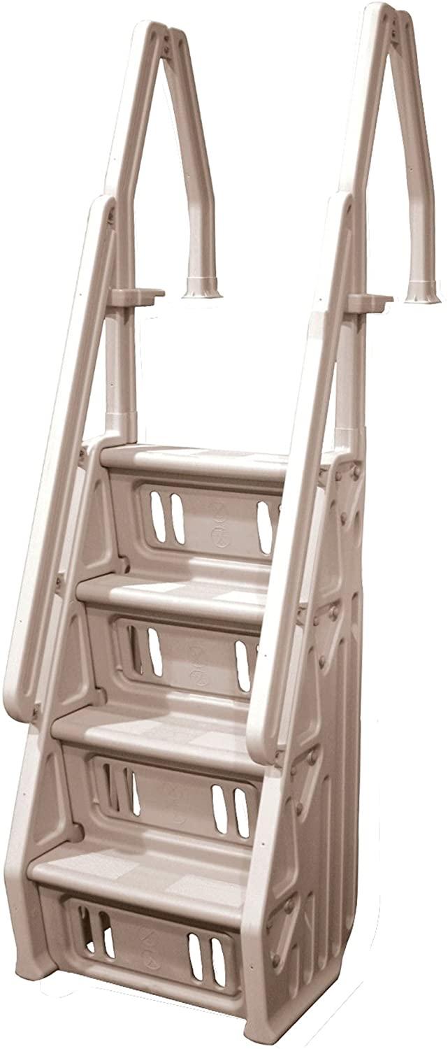 NE1160T Deluxe In-Pool Step for Above Ground Pools, 24-Inch, Taupe