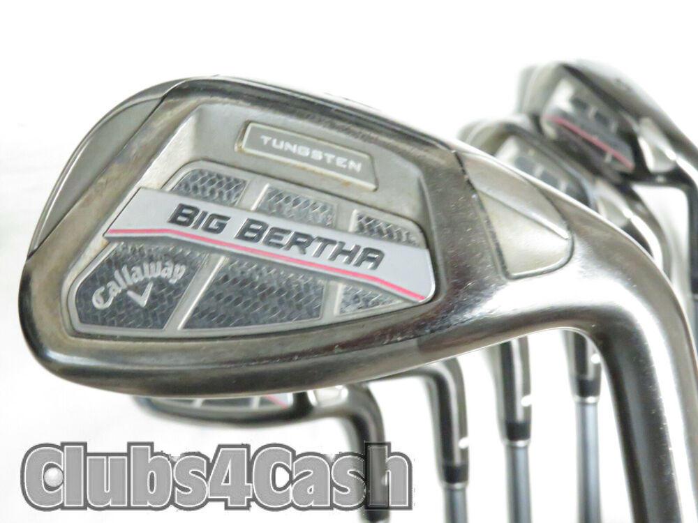 Callaway 2017 Big Bertha OS Irons Ozik Program 55-A Flex 5-P,A SENIOR +1/2"