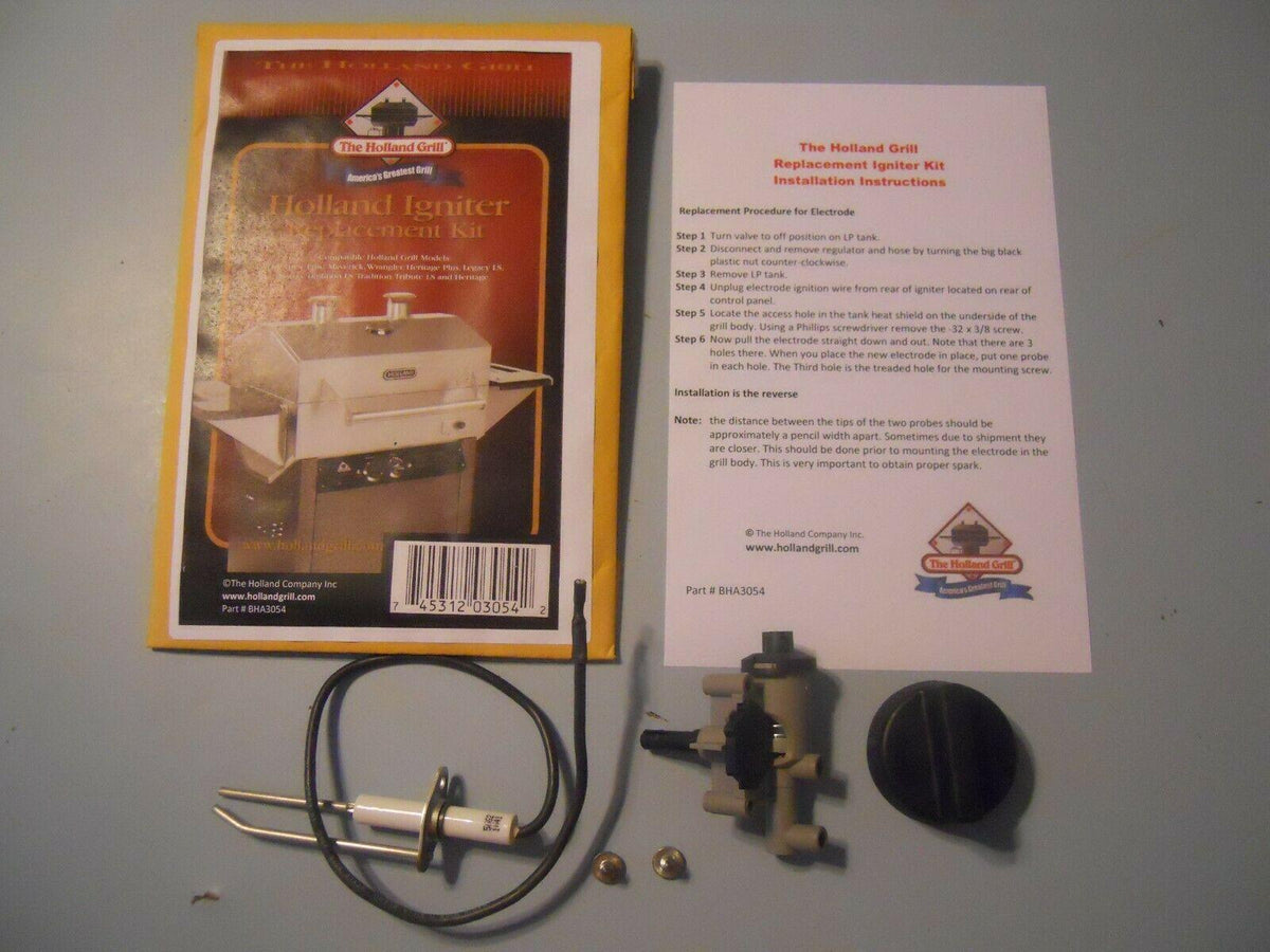 Holland Grill Igniter Kit - P/N BHA3054 - New