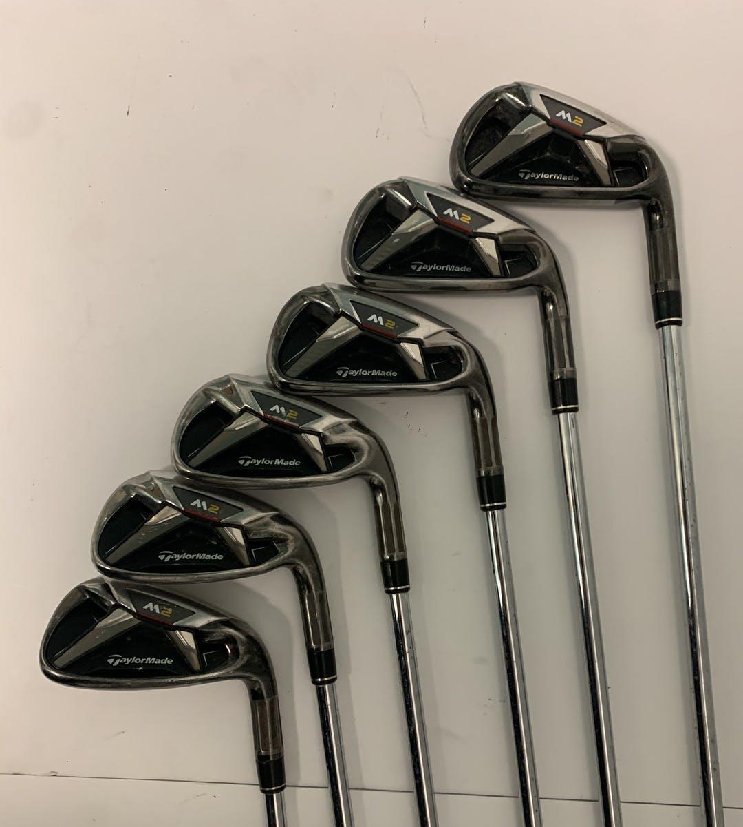 Used Taylormade M2 5i-pw Steel Regular Golf Iron Or Hybrid Sets