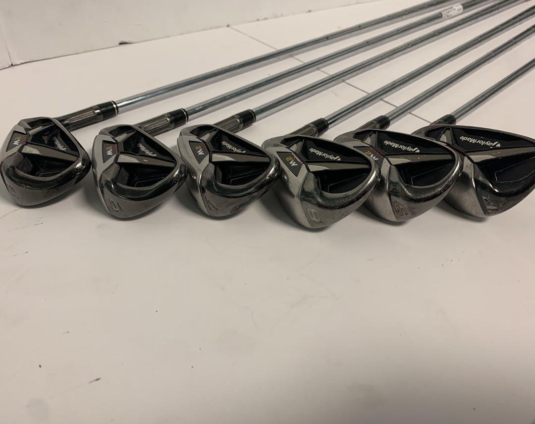 Used Taylormade M2 5i-pw Steel Regular Golf Iron Or Hybrid Sets