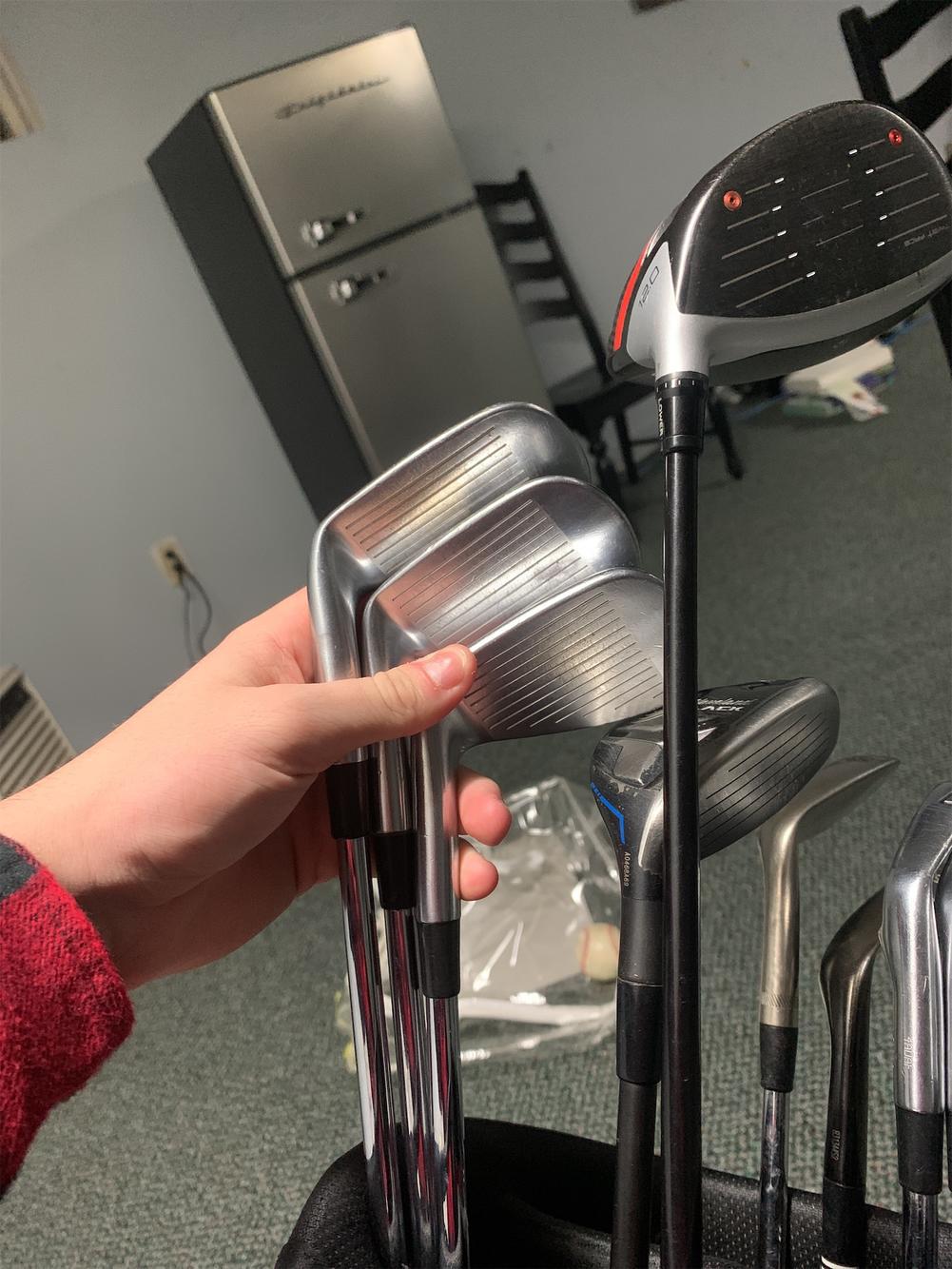 Men's Right Handed CB And MB 712 Forged Regular Flex Steel Shaft Iron Set