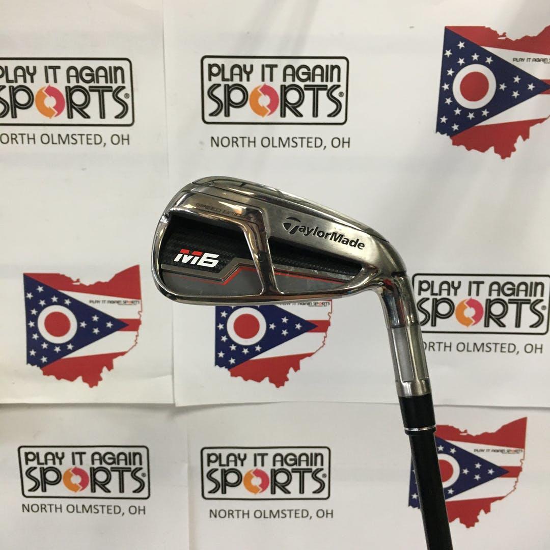Used Taylormade M6 4i-gw Aw Graphite Regular Golf Iron Or Hybrid Sets