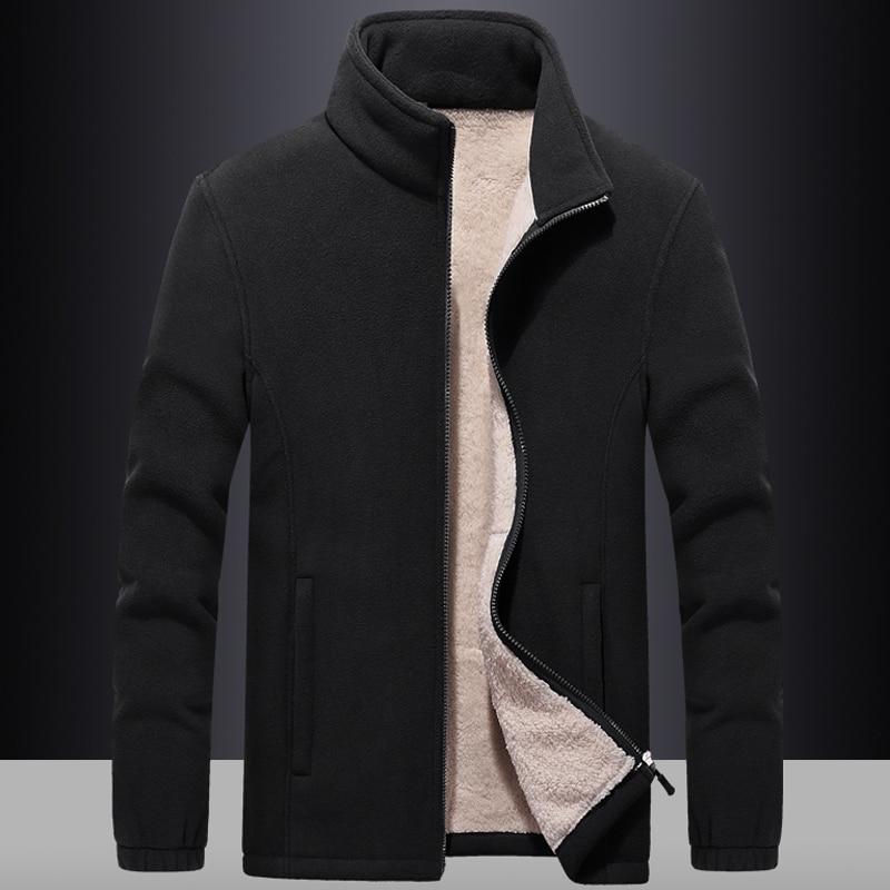 Men's Windbreaker Thick Fleece Jackets