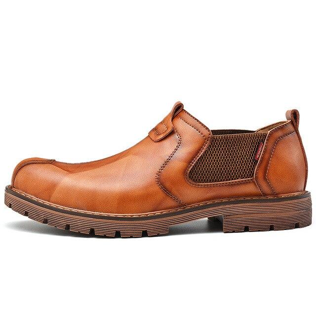 New Autumn British Male Ankle Chelsea Boots