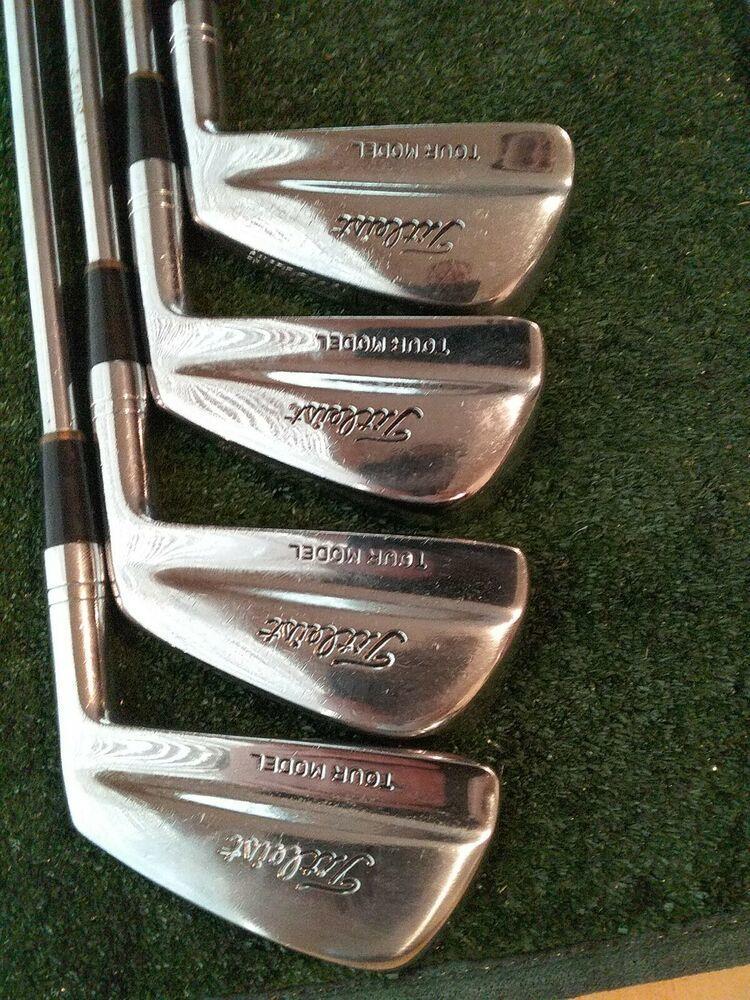 Titleist Tour Model Irons set (2-9 Irons) Stiff Steel shafts