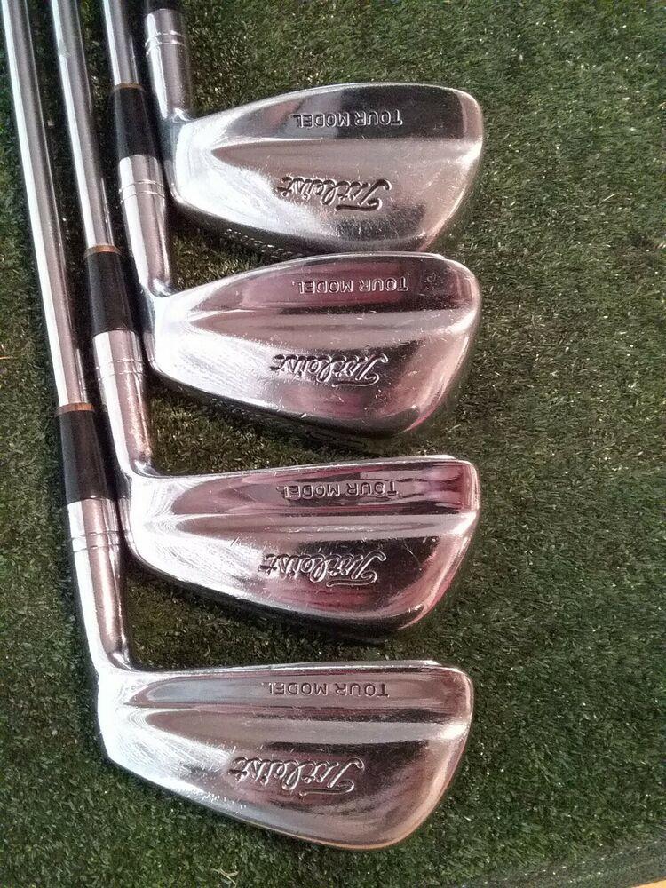 Titleist Tour Model Irons set (2-9 Irons) Stiff Steel shafts