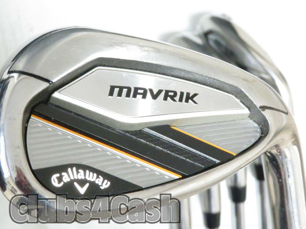 Callaway Mavrik Irons True Temper Elevate 95 Stiff Flex 5-P