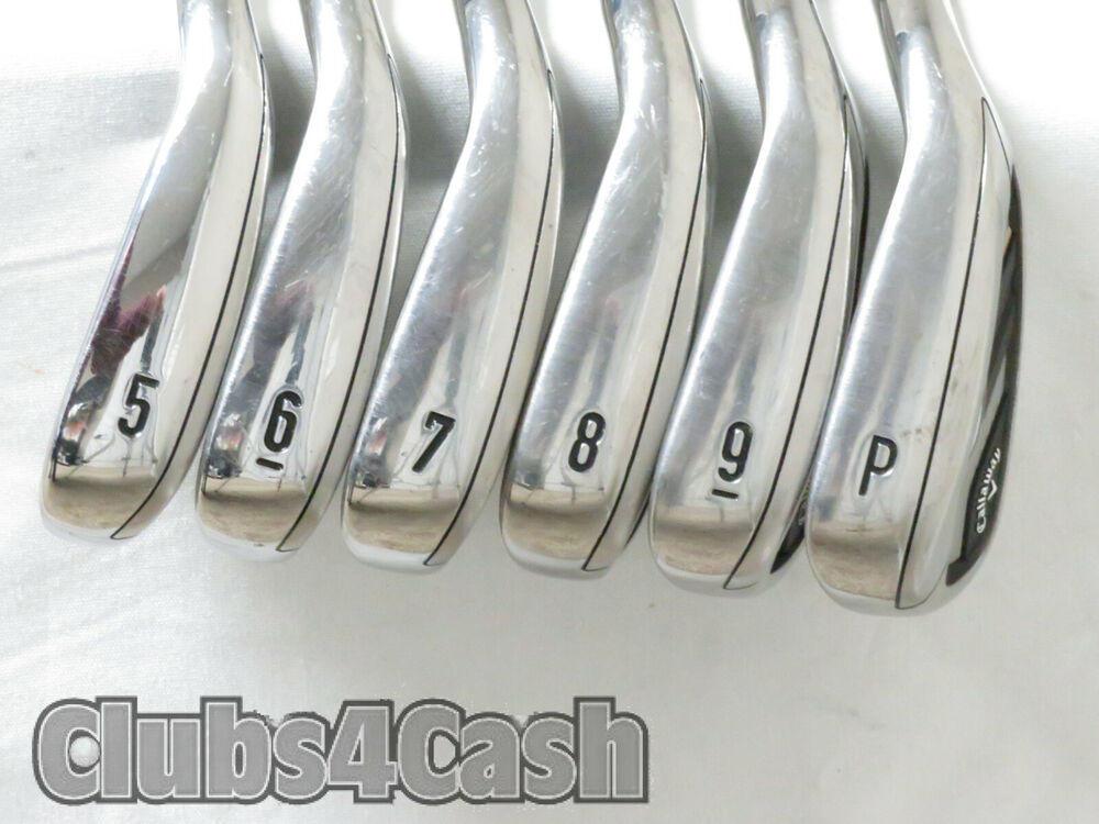 Callaway Mavrik Irons True Temper Elevate 95 Stiff Flex 5-P