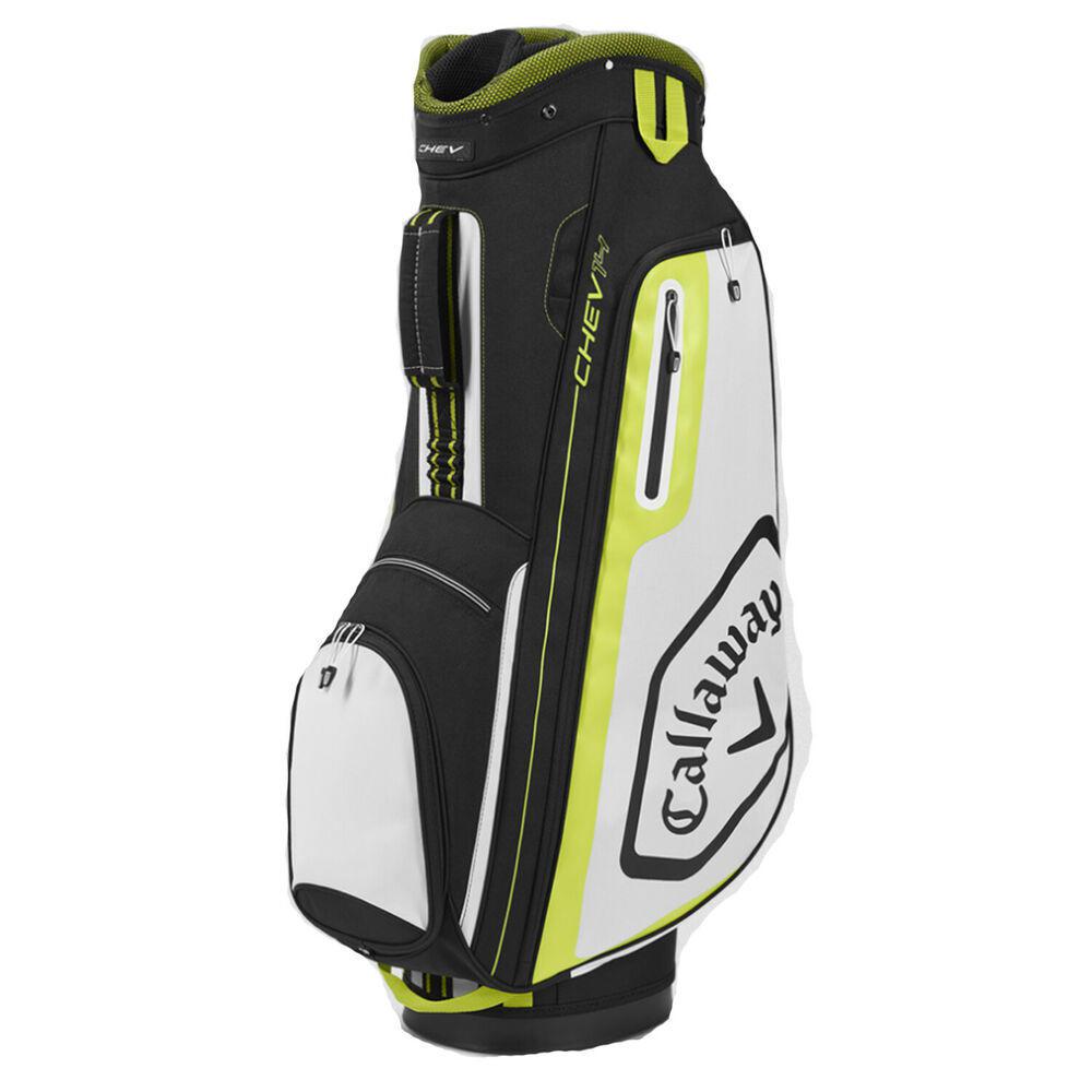 NEW Callaway Golf Chev 14 Black/Yellow 14-Way Golf Cart Bag