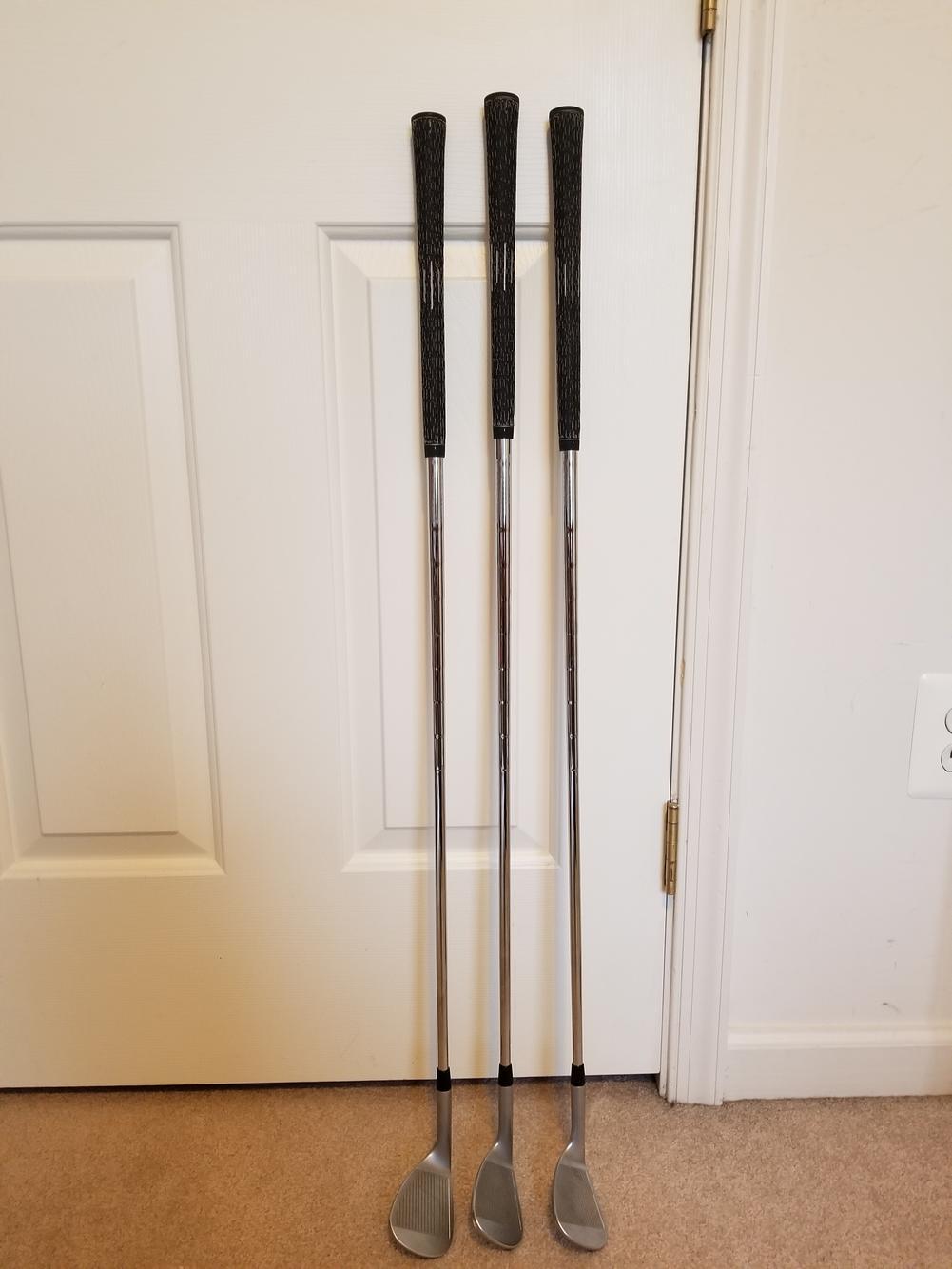 Used Ping Right Handed glide 2.0 WedgeSet Modus NS PRo Extra Stiff Flex Steel Shaft