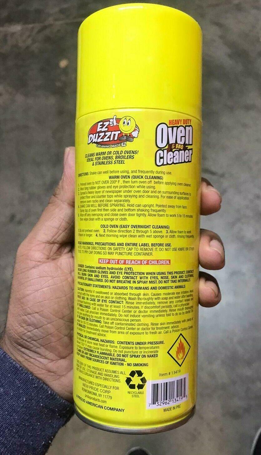EZ DUZZIT OVEN & BBQ CLEANER Heavy Duty fast cleaning 13oz