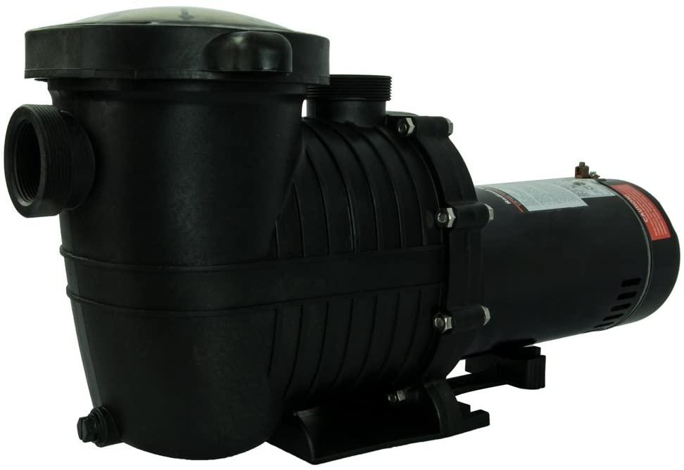 Rx Clear Mighty Niagara Pump| for In-Ground Swimming Pools | Single Speed |1 HP Pump | Electrical Hookup 115 Volt | 5.7/11.5 Amps | 1 ½" Plumbing Connections