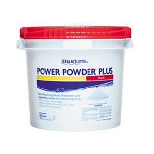 Leslies Power Powder Plus 25lbs Chlorine Shock Bucket