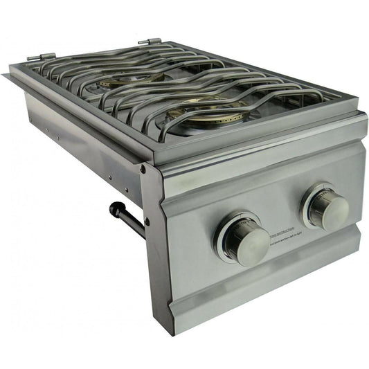 -In Double Side Burner - Natural Gas