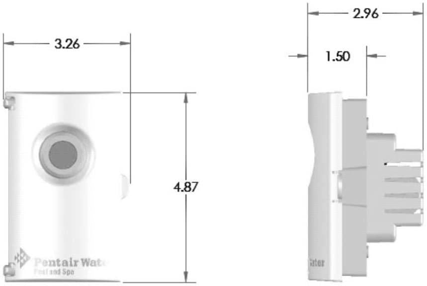 Pentair 600054 IntelliBrite Waterproof Outdoor LED Color Pool And Spa Light Controller