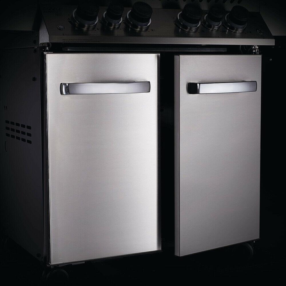 Napoleon Prestige 665 Natural Gas Grill On Cart with Infrared Rotisserie and Sid