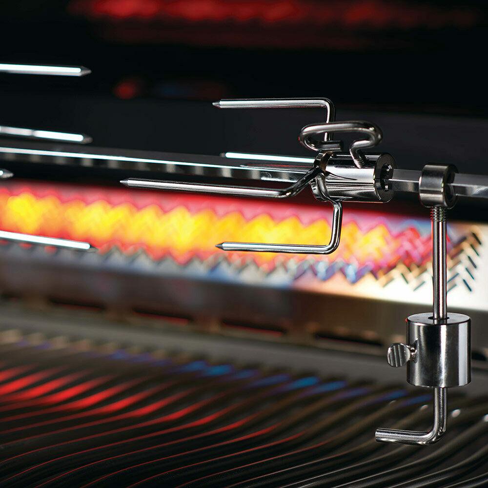 Napoleon Prestige 665 Natural Gas Grill On Cart with Infrared Rotisserie and Sid