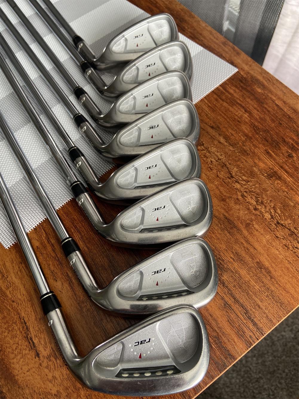 Men's Right Handed Rac OS Stiff Flex Steel Shaft Iron Set