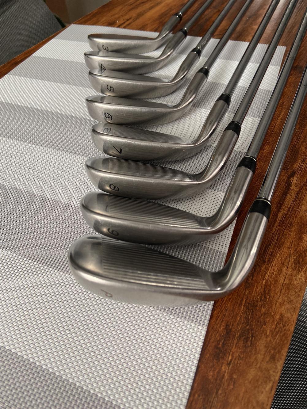 Men's Right Handed Rac OS Stiff Flex Steel Shaft Iron Set