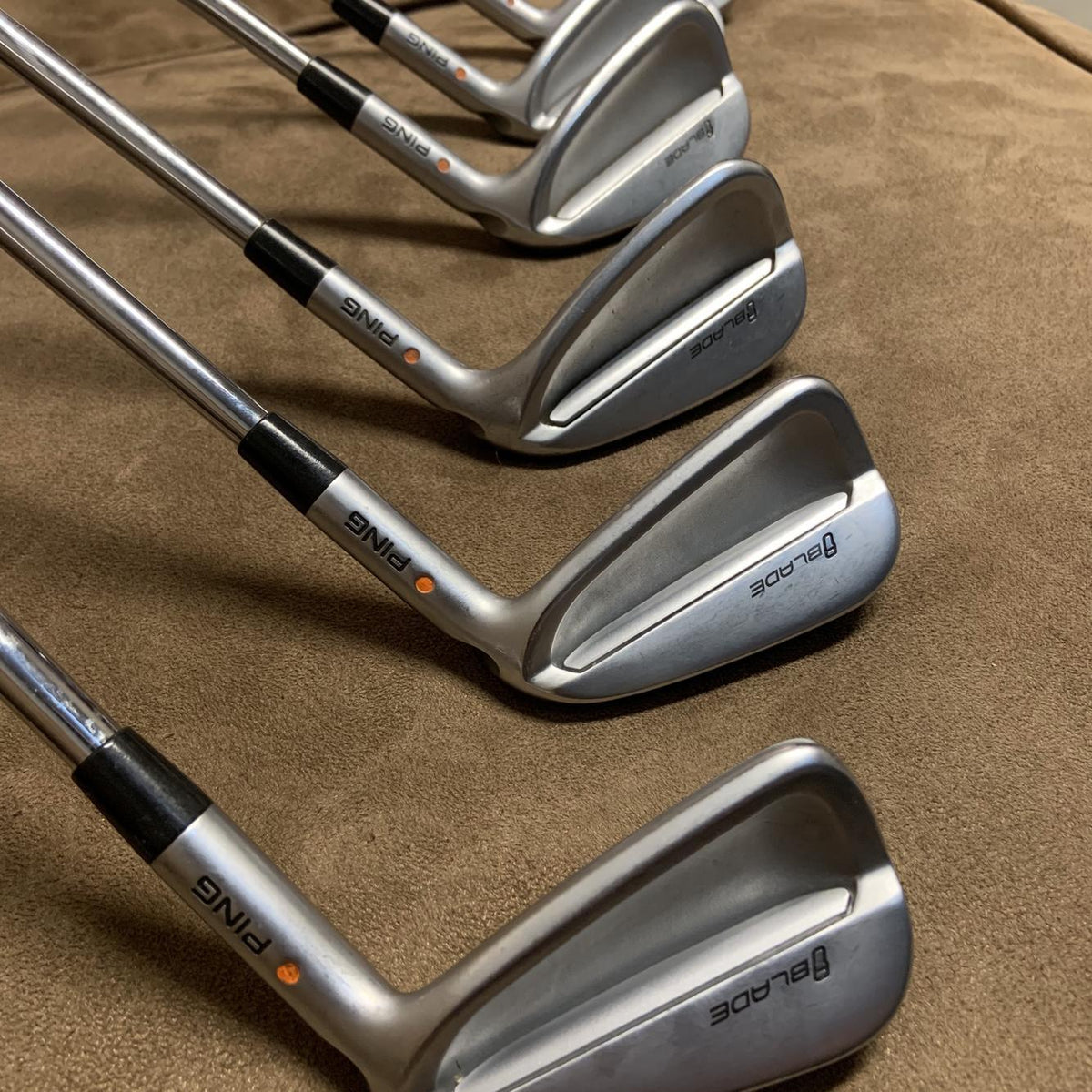 Men's Right Handed iBlade Stiff Flex Steel Shaft Iron Set