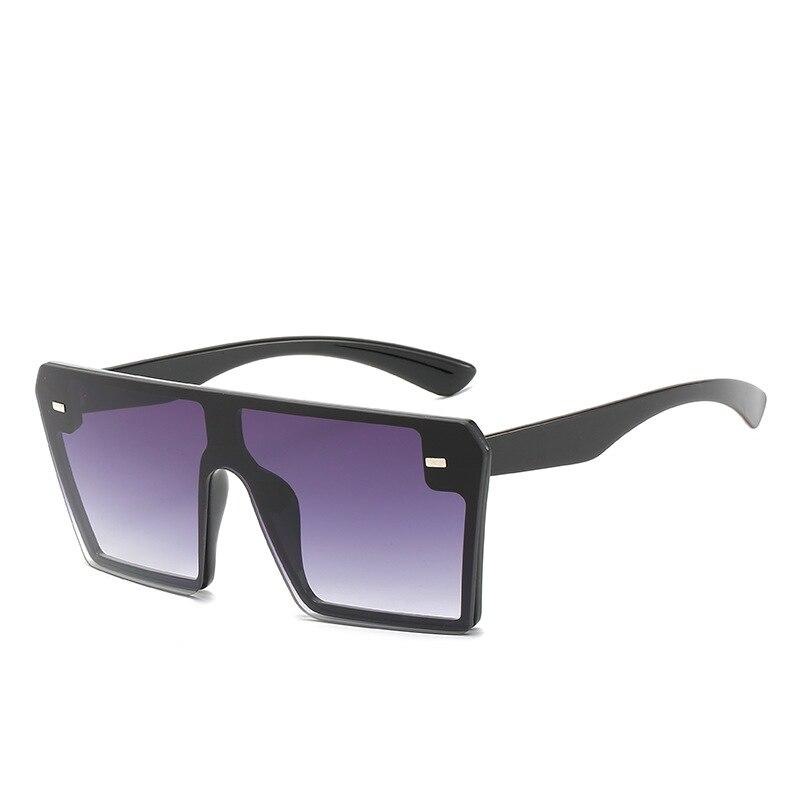 Top Fashion Women Oversize Square Gradient UV400 Sunglasses