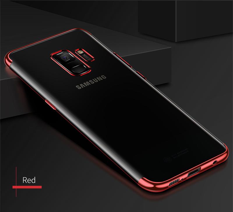 Phone Case - Luxury Ultra Thin Plating Shinning Soft TPU Phone Case For Samsung Galaxy S9/S8/S7 Note 8