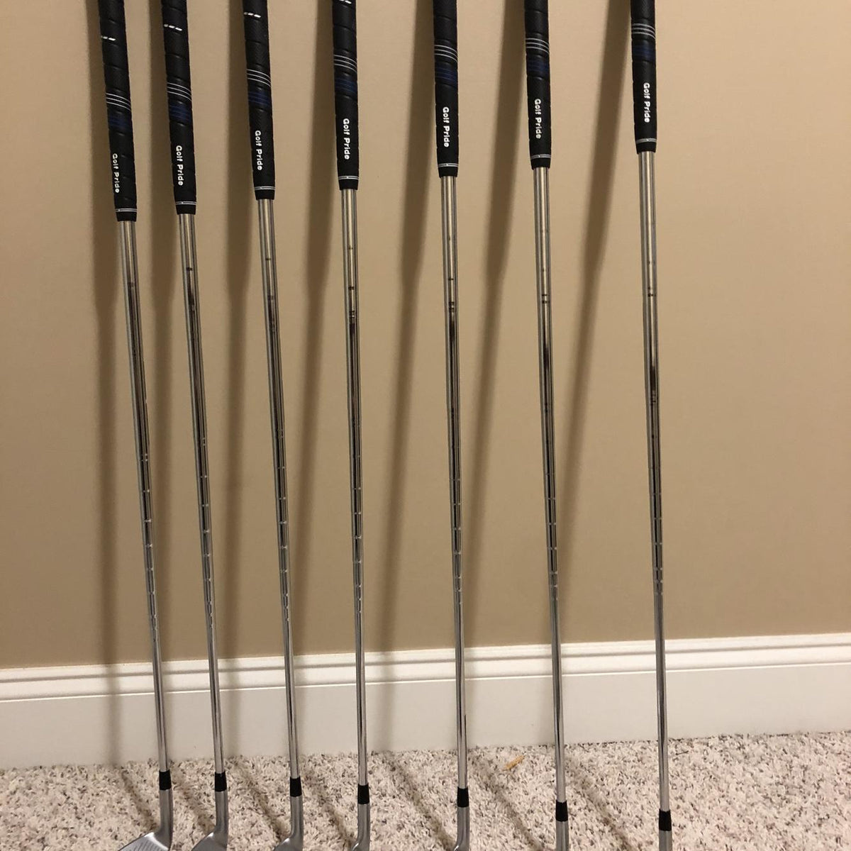 Men's Right Handed JPX 919 Stiff Flex Steel Shaft Iron Set