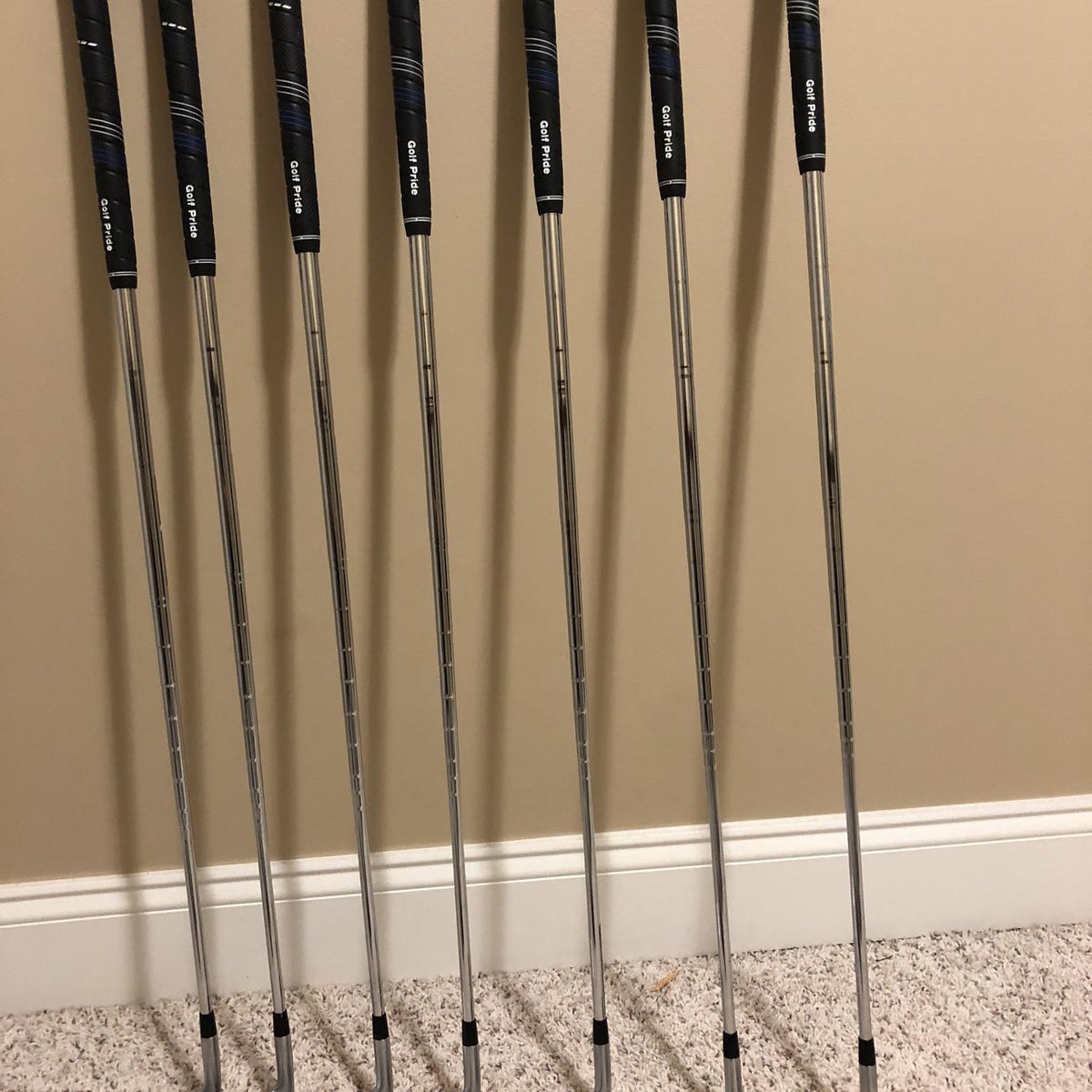 Men's Right Handed JPX 919 Stiff Flex Steel Shaft Iron Set