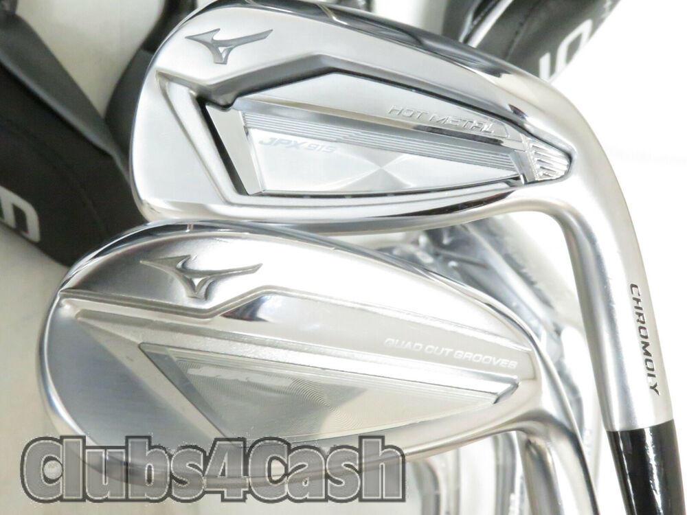 MIZUNO JPX 919 Hot Metal Combo Irons 5H 6H 7-G Recoil ESX F3 Regular Near MINT
