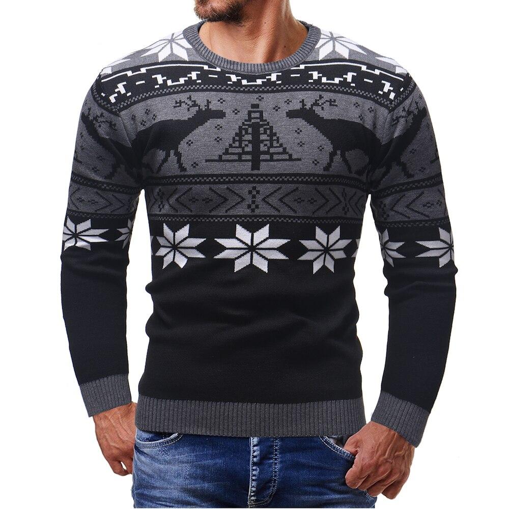 Warm Christmas Casual Knitted Sweater