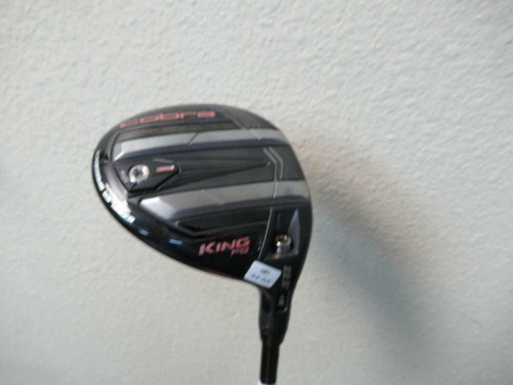 NEW COBRA KING F9 LADIES FAIRWAY WOOD 5 - 6 ADJUSTS FROM 21* - 24* COVER TOOL