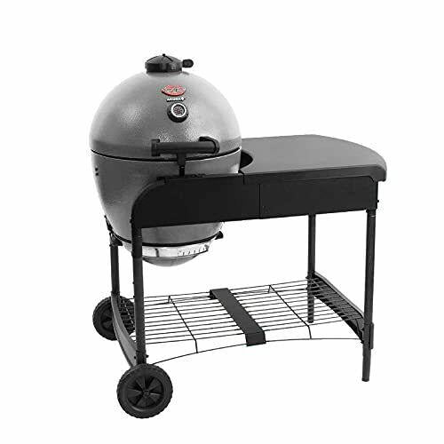 Char-Griller E6520 Akorn Kamado Cart Ash Charcoal Grill