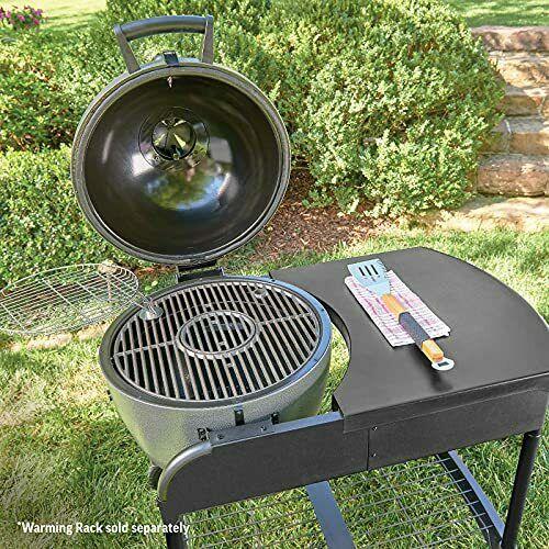 Char-Griller E6520 Akorn Kamado Cart Ash Charcoal Grill