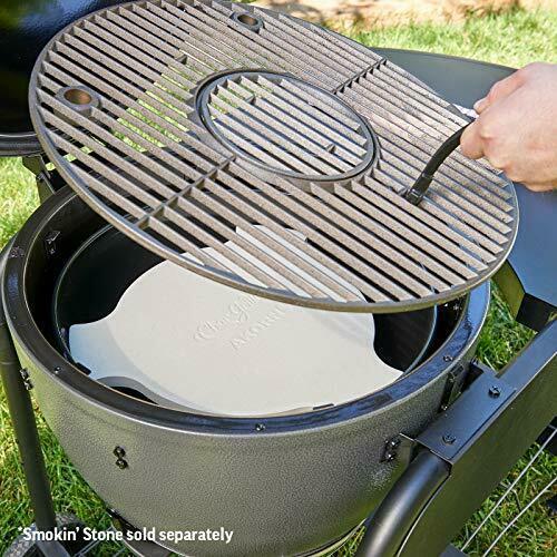Char-Griller E6520 Akorn Kamado Cart Ash Charcoal Grill