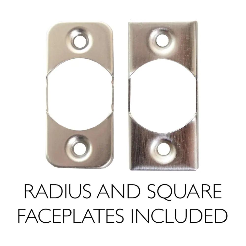 Stratford Oil Rubbed Bronze PassaHall/Closet Door Lever with Universal 6-Way Latch (6-Pack)