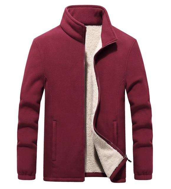 Men's Windbreaker Thick Fleece Jackets