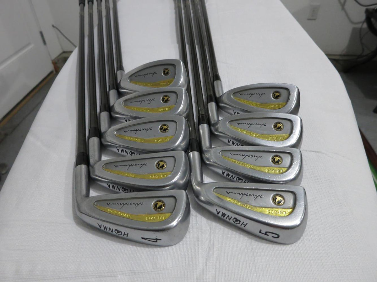 Honma LB-606 4-Star Iron Set LB606 - 4-11, SW - Regular Flex Graphite