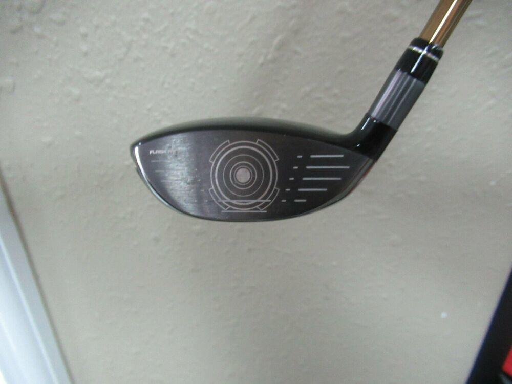 NICE CLEAN CALLAWAY EPIC FLASH STAR FAIRWAY WOOD # 3 15 UST ATTAS 40g REG W HC